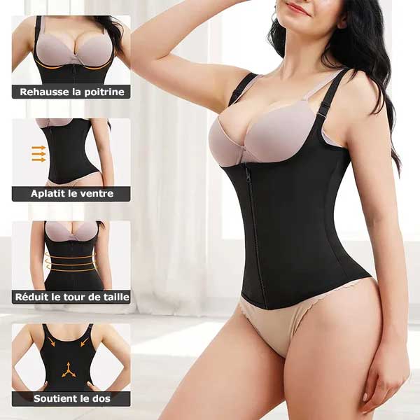 Corset Feu Secret – L’Alliance de la Chaleur et de la Séduction