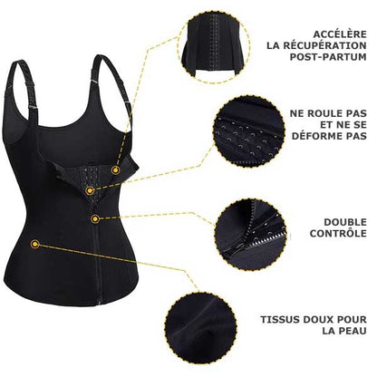 Corset Feu Secret – L’Alliance de la Chaleur et de la Séduction