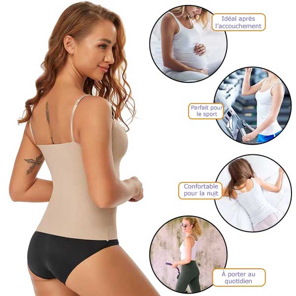 Top Aura Affinante – Voile Invisible Pour un Charme Sensuel